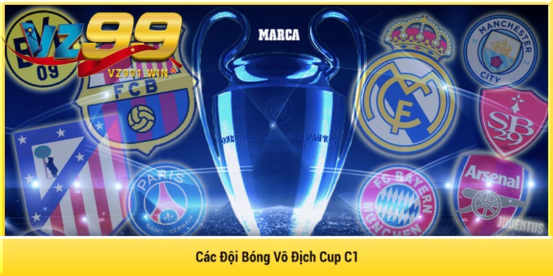 Các Đội Bóng Vô Địch Cup C1