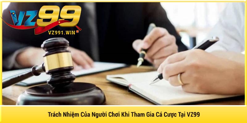 Trách Nhiệm Của Người Chơi Khi Tham Gia Cá Cược Tại VZ99