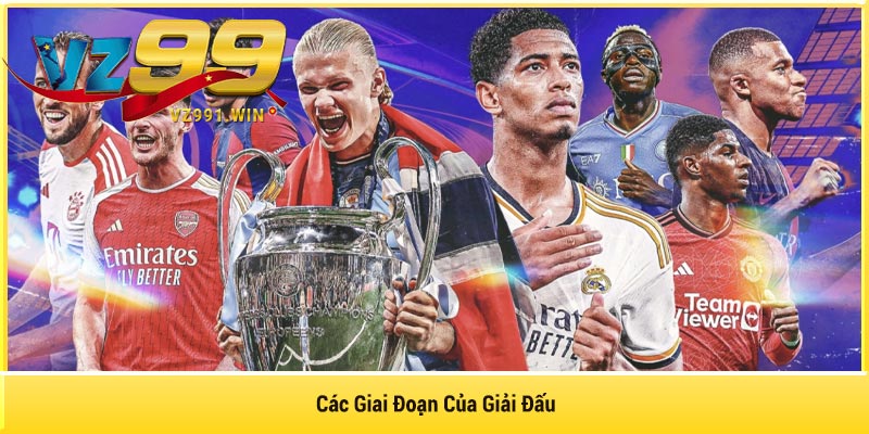 Các Giai Đoạn Của Giải Đấu