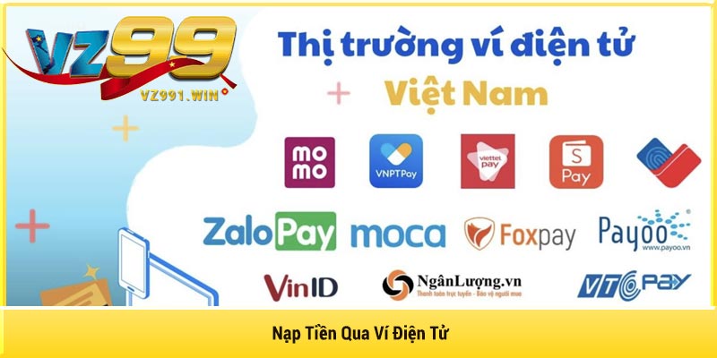 Nạp Tiền Qua Ví Điện Tử
