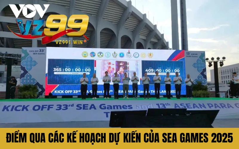Điểm qua các kế hoạch dự kiến của SEA Games năm nay