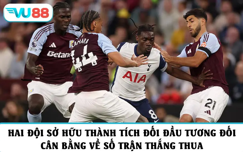 Hai đội sở hữu thành tích đối đầu tương đối cân bằng về số trận thắng thua