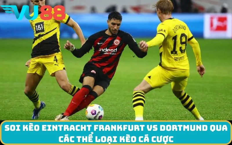 Soi kèo Eintracht Frankfurt Vs Dortmund qua các thể loại kèo cá cược