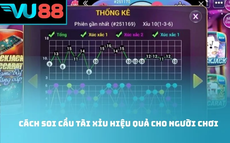 Cách soi cầu tài xỉu hiệu quả cho người chơi